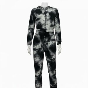 Juniors Tie-Dye Hooded Sweat Jumper – Size Large (11/13)